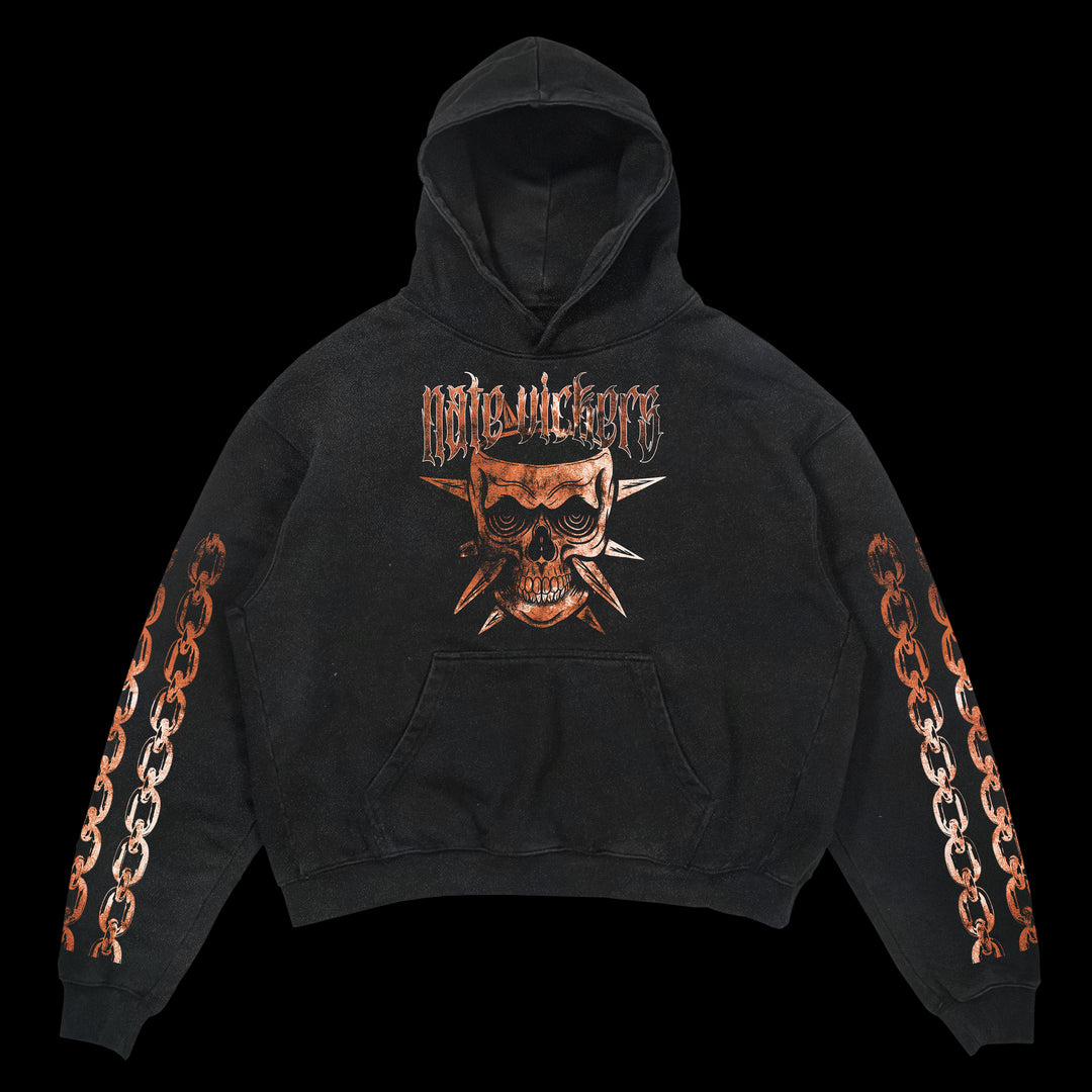 "Deja Vu" Skull Hoodie